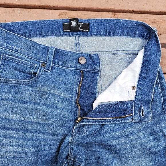 Forever 21 Men - Vintage Washed Skinny Jeans - Size 30/30 - Picture 5 of 7